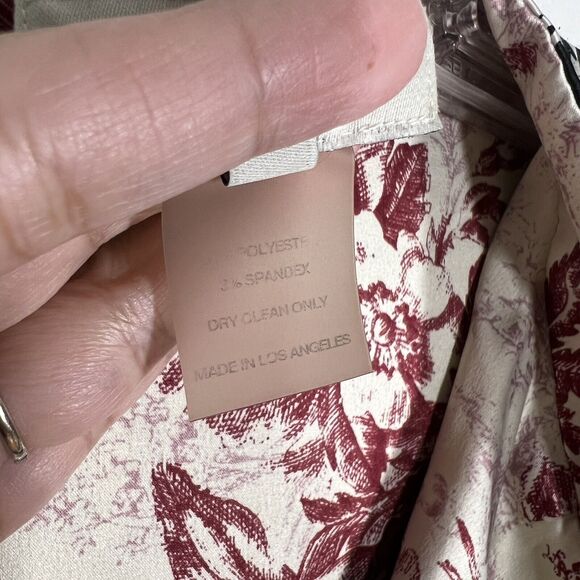 Tracy James Collection Sz M/L Stella Reversible Belted Midi Dress Long Sleeve - Picture 11 of 14